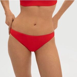 Everlane Red Bikini Bottoms size Large NWT